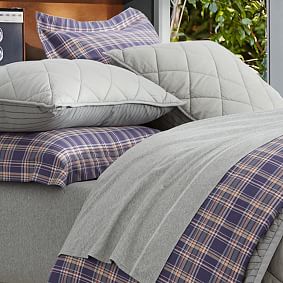 Relaxed Plaid Sheet Set