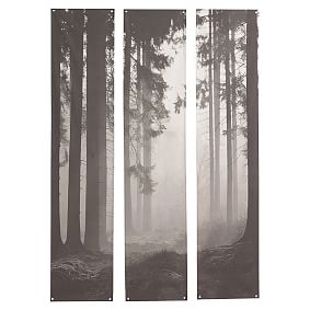 Forest Triptych Mural