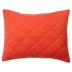 Finley Solid Quilt, Orange
