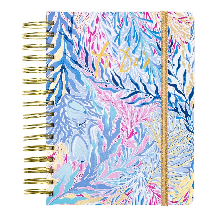 Lilly Pulitzer To-Do Planner, Kaleidoscope Coral