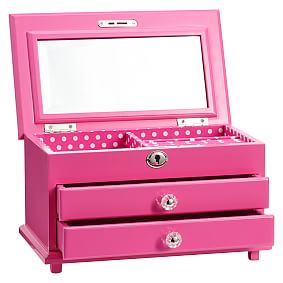 Chloe jewelry Box, Pink