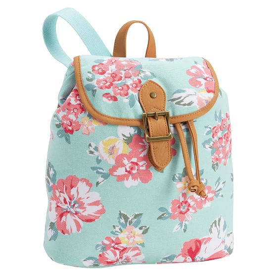 Pastel Bloom Burst Tiny Backpack Pottery Barn Teen