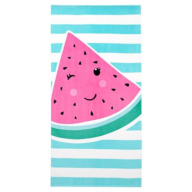 Watermelon Icon Teen Beach Towel | Pottery Barn Teen