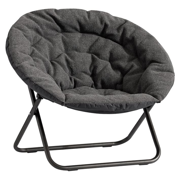 Tweed Charcoal Hang-A-Round Chair