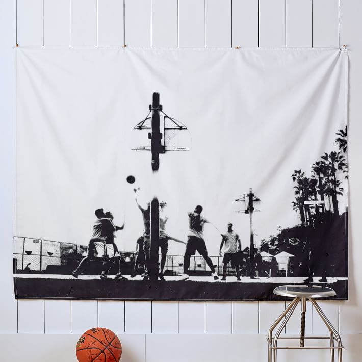 Basketball Court Tapestry