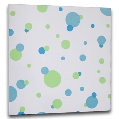 Bubble Fabric-Covered Tackboard