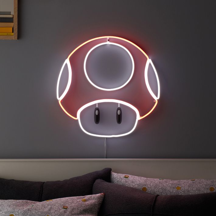 Super Mario&#8482; Super Mushroom LED Wall Light