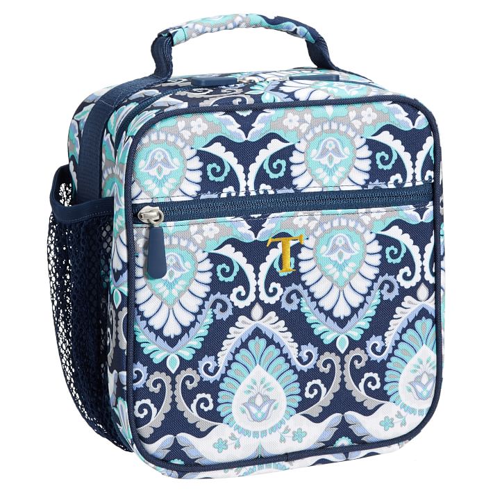 Gear-Up Navy Deco Medallion Classic Lunch Bag