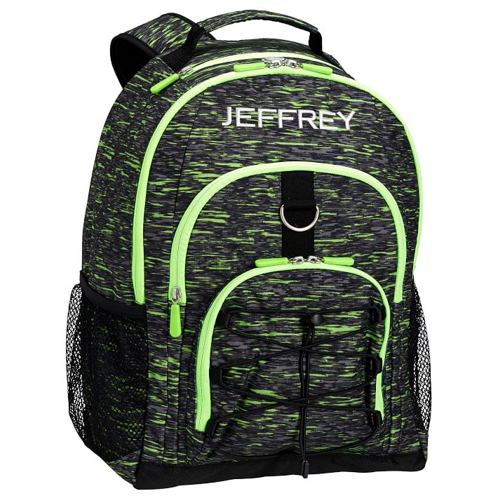 Gear-Up Green Static Backpack