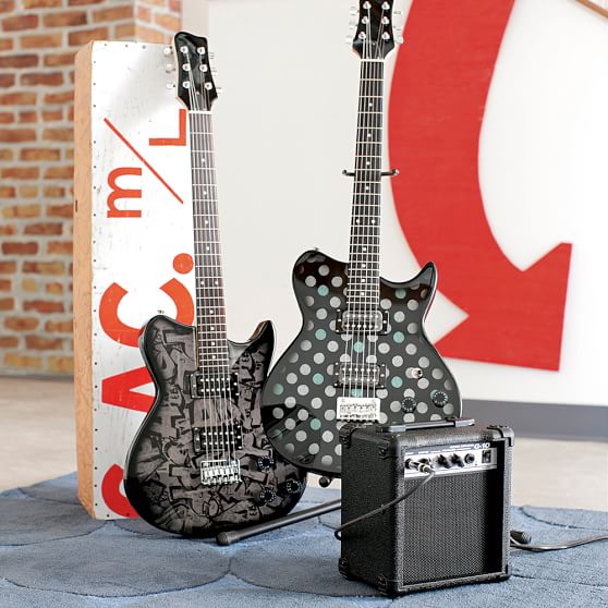 Electric Guitars Teen Decor Sale Pottery Barn Teen