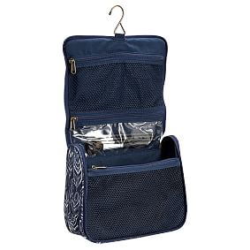 Northfield Navy Feather Ultimate Hanging Toiletry