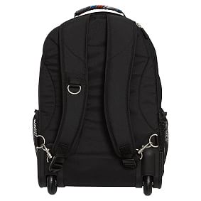 Gear-Up Mavericks Stripe Rolling Backpack