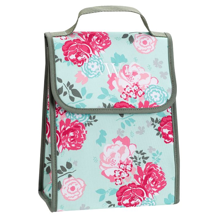 Gear-Up Pool Garden Party Floral Carryall Lunch Bag