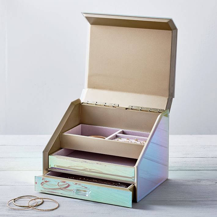 Iridescent Jewelry Box