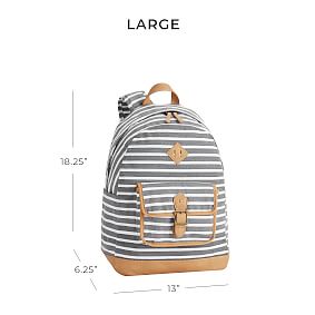 Northfield Charcoal Stripe Backpack