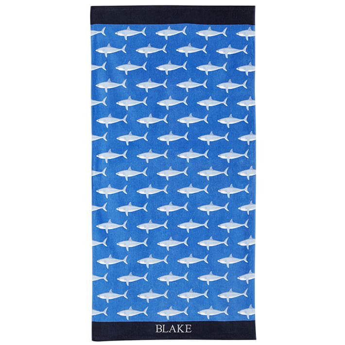 Shark Frenzy Beach Towel