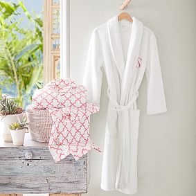 Breezy Lattice Pajama Set, Pink