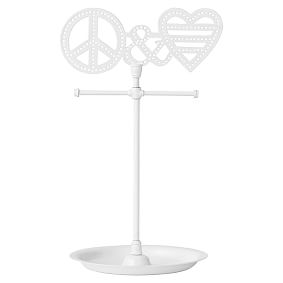 Peace &amp; Love Jewelry Display Holder
