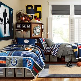 2012 NFL AFC Boy's Quilt + Sham | Pottery Barn Teen