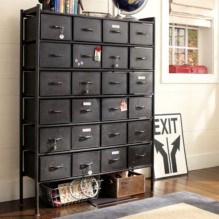Rockwell Metal Chest of Drawers