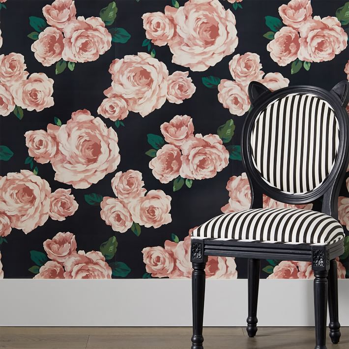 The Emily &amp; Meritt Bed Of Roses Surestrip Wallpaper, 3'x9'