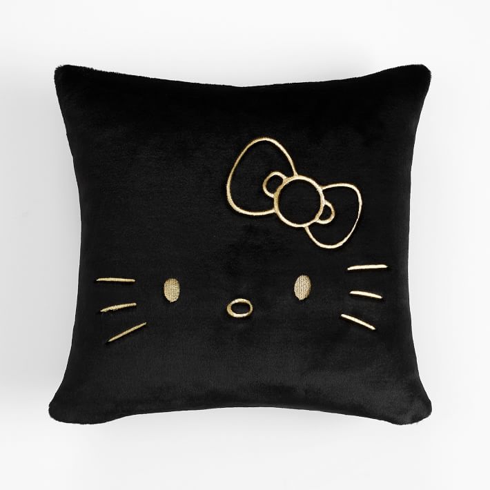 Hello Kitty&#174; Faux-Fur Pillow Cover