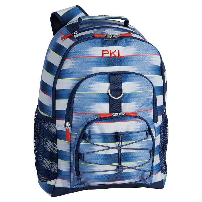 Gear-Up Motion Blur Navy Backpack