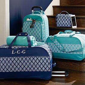 Jet-Set Pool Petal Chain Carry-On Suitcase