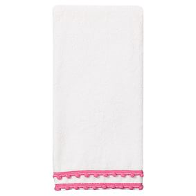 Pom Pom Bath Towels