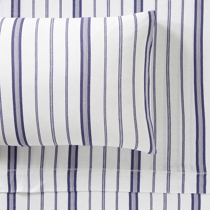 Hana Stripe Jersey Sheet Set