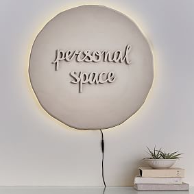 Isabella Rose Taylor Personal Space Backlit Wall Art