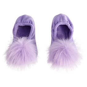 Sugar Puff Slippers, Purple