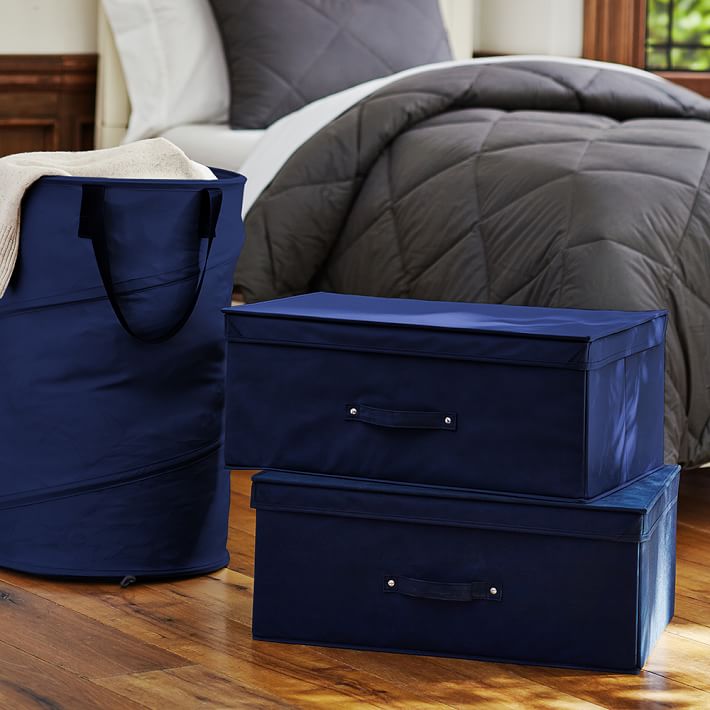 Laundry And Storage Set, BOM Navy Solid