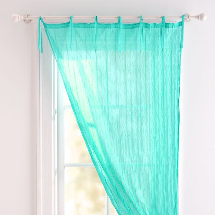 Twisted Sheer Curtain Panel, 108