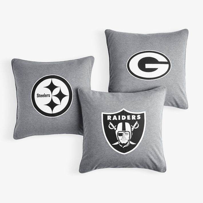 NFL Team Patch Pillow Cover