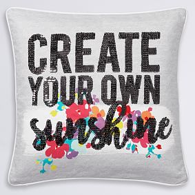 Create Your Own Sunshine Pillow Cover