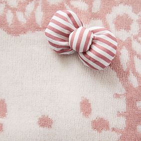 Hello Kitty® Heritage Floral Bath Towel | Pottery Barn Teen