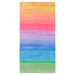 Ombre Rainbow Beach Towel