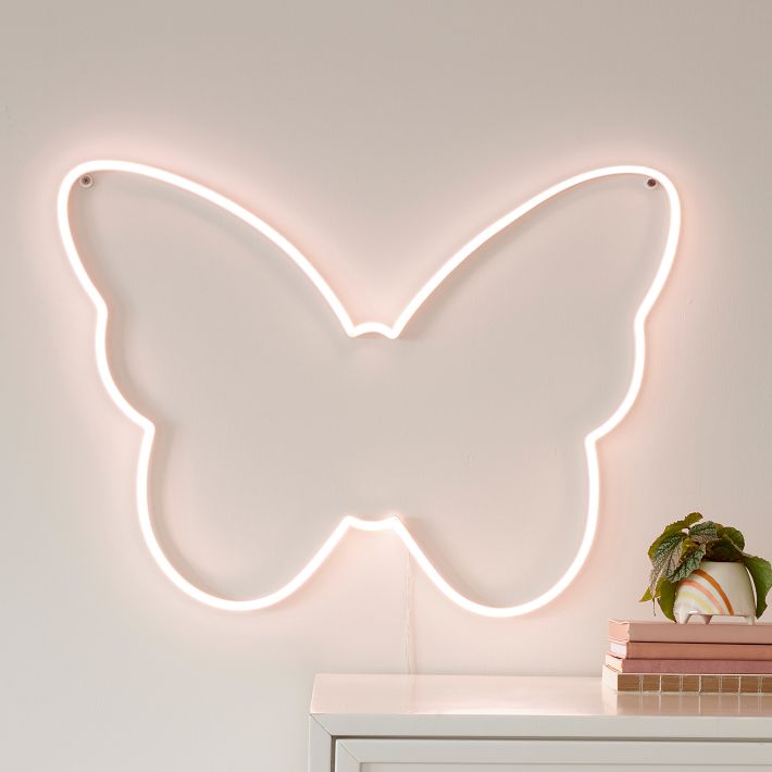 Butterfly Wall Neon Light