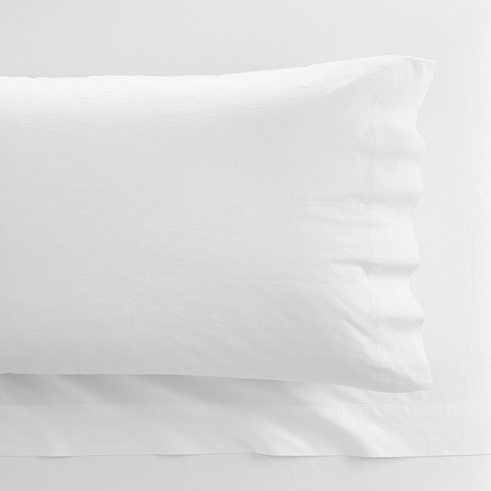 Queen, Soft Washed Organic Cotton Sheet Set