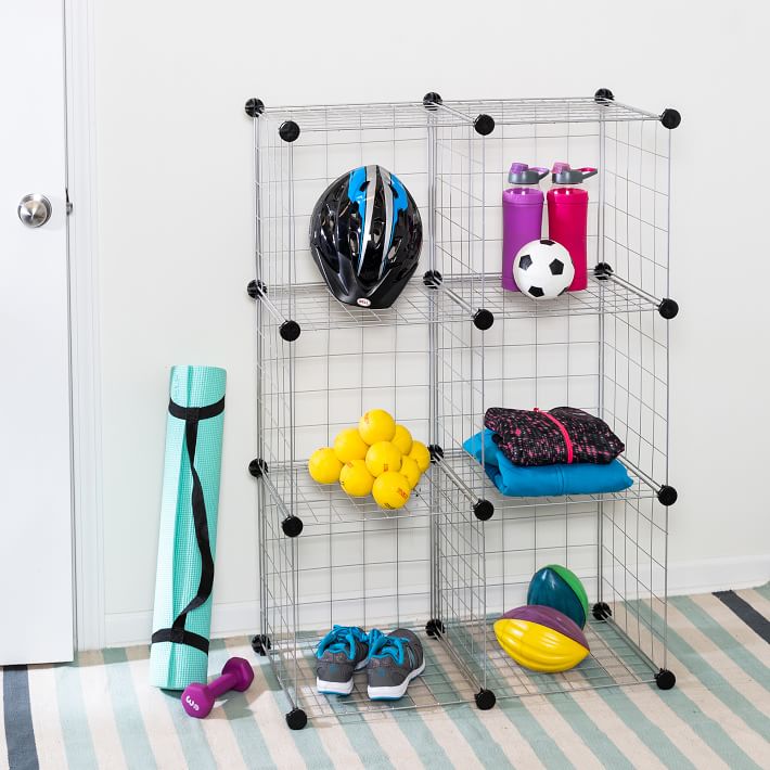 6 Cube Storage Set Pottery Barn Teen