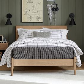 Boxter Plaid Organic Duvet Cover