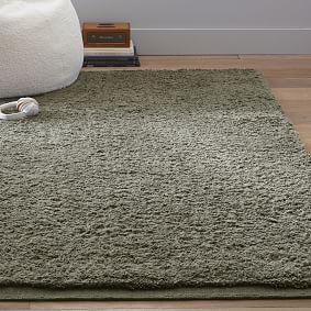 Wren Performance Rug - Dusty Olive | Pottery Barn Teen