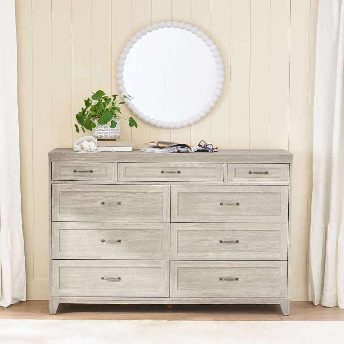 Hampton 9-Drawer Grand Dresser (63.5w x 19d") | Pottery Barn Teen