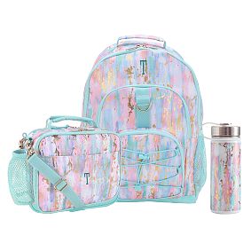 Artsy Backpack and Cold Pack Lunch Box Bundle Set of 3 Pottery Barn Teen