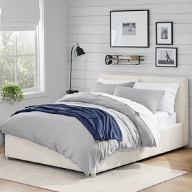 Jamie Upholstered Storage Bed | Pottery Barn Teen