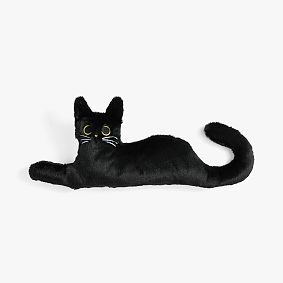 Black Cat Pillow