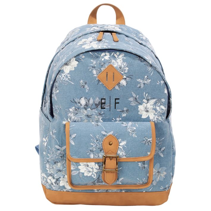 Light blue backpacks for school best sale