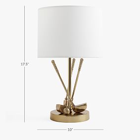 Gold Golf Table Lamp