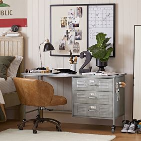 Locker Storage Desk (56&quot;)